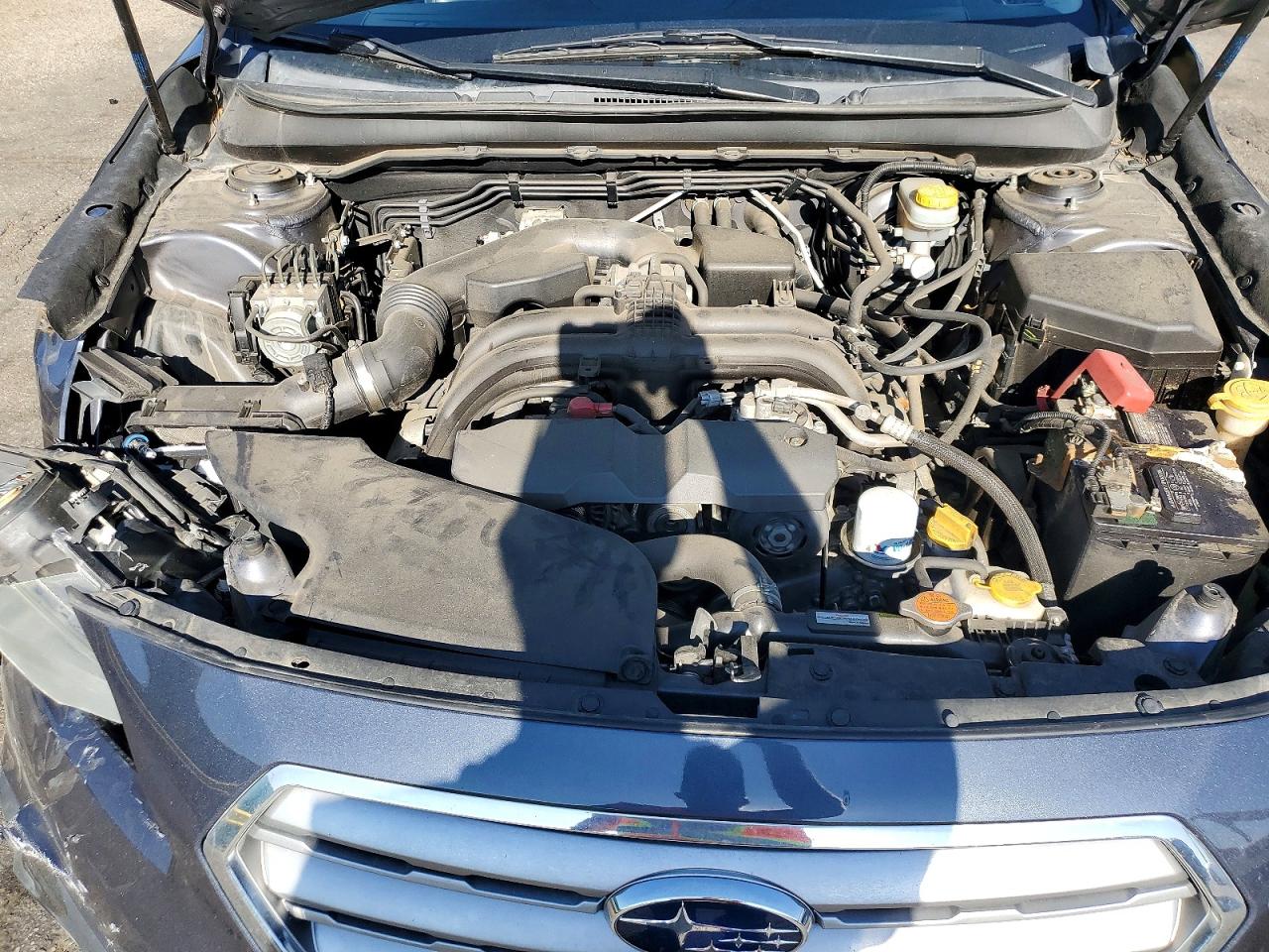 2015 Subaru Outback 2.5i Limited Gray vin: 4S4BSALC2F3242631