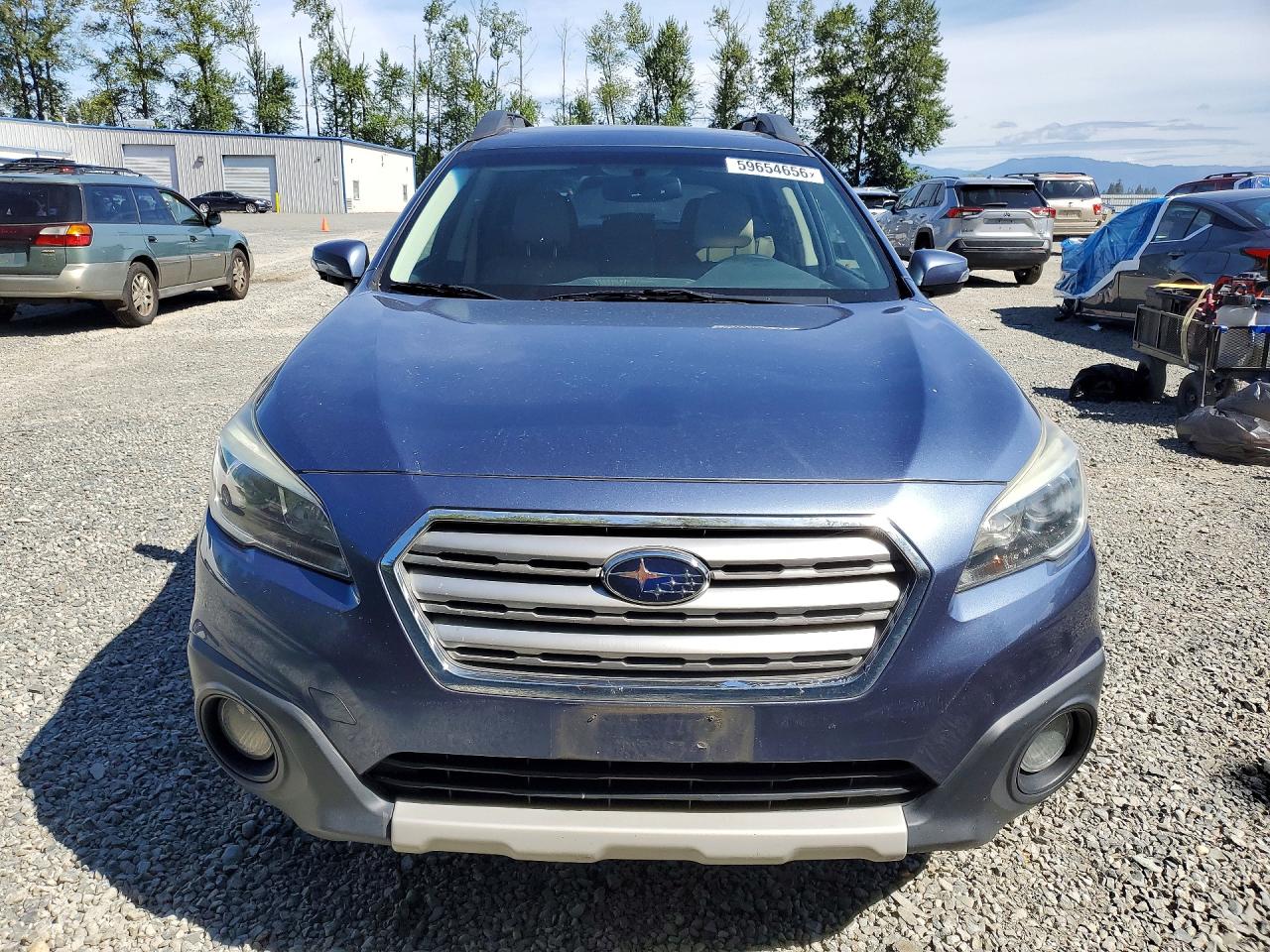 2015 Subaru Outback 2.5i Limited Blue vin: 4S4BSALC2F3334726