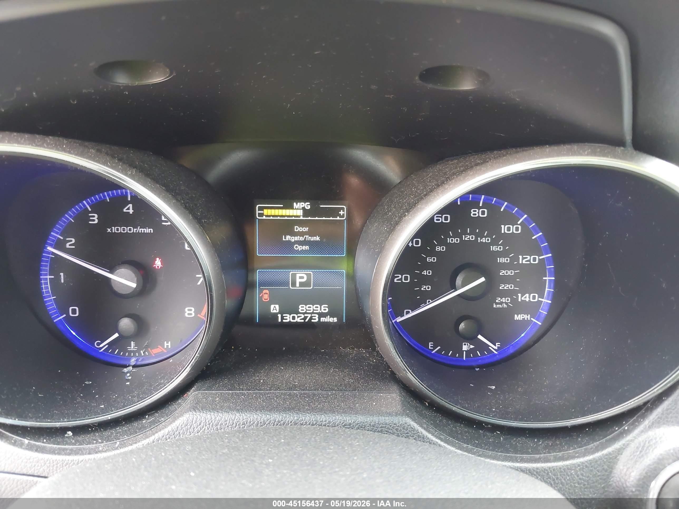 2015 Subaru Outback 2.5i Limited Blue vin: 4S4BSALC3F3310077