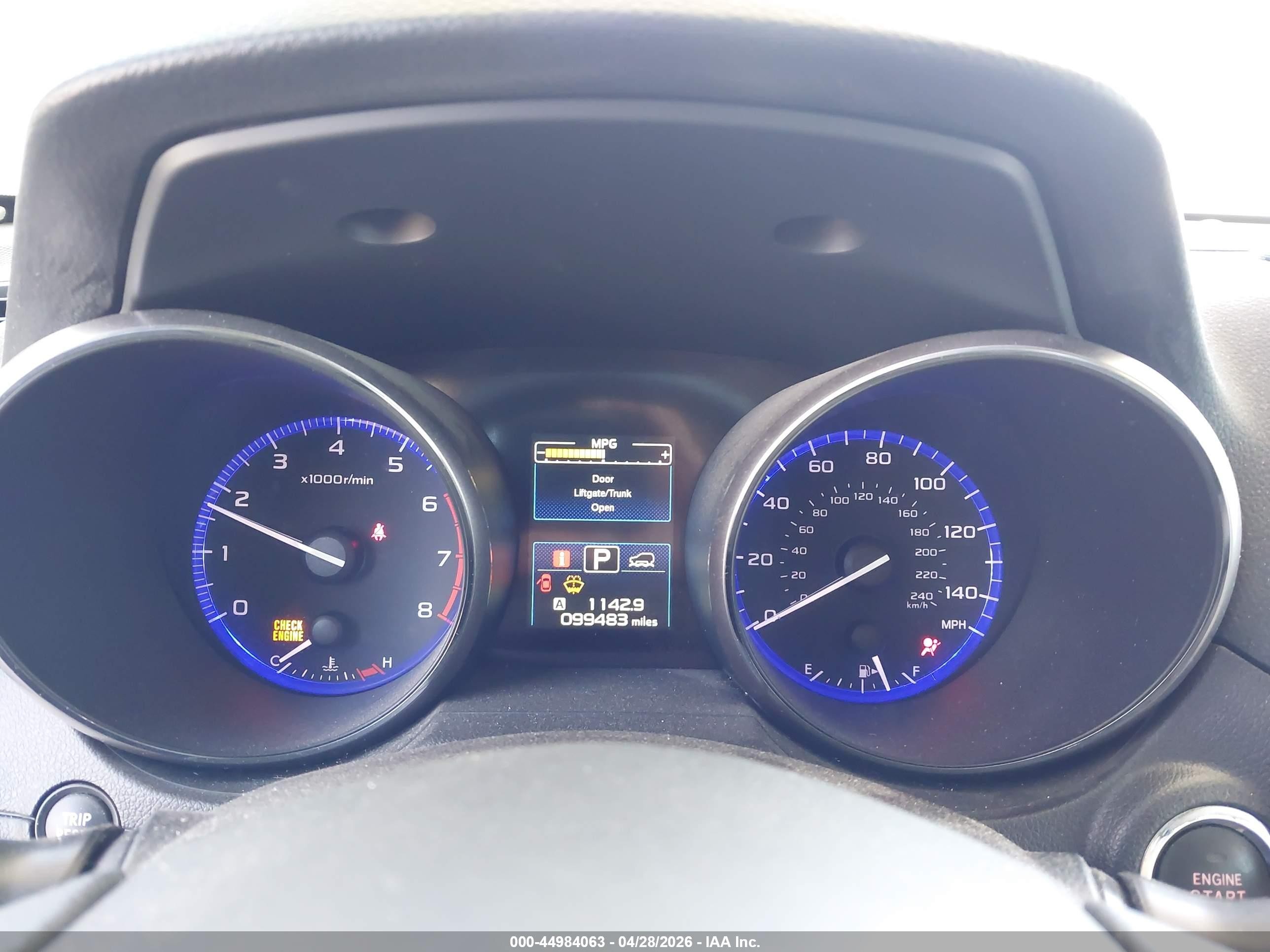 2015 Subaru Outback 2.5i Limited Белый vin: 4S4BSALC4F3212370