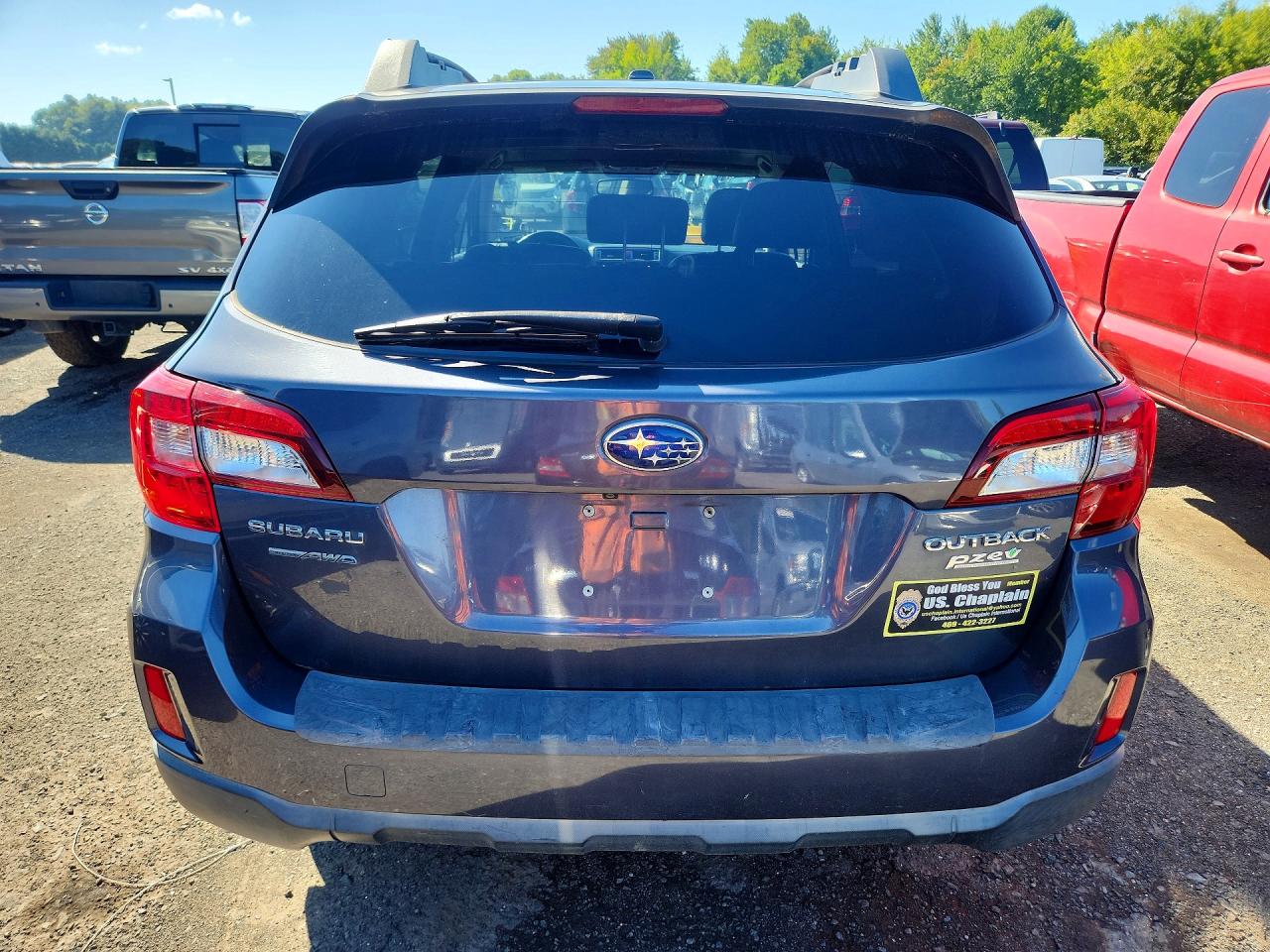 2015 Subaru Outback 2.5i Limited Gray vin: 4S4BSALC4F3267241