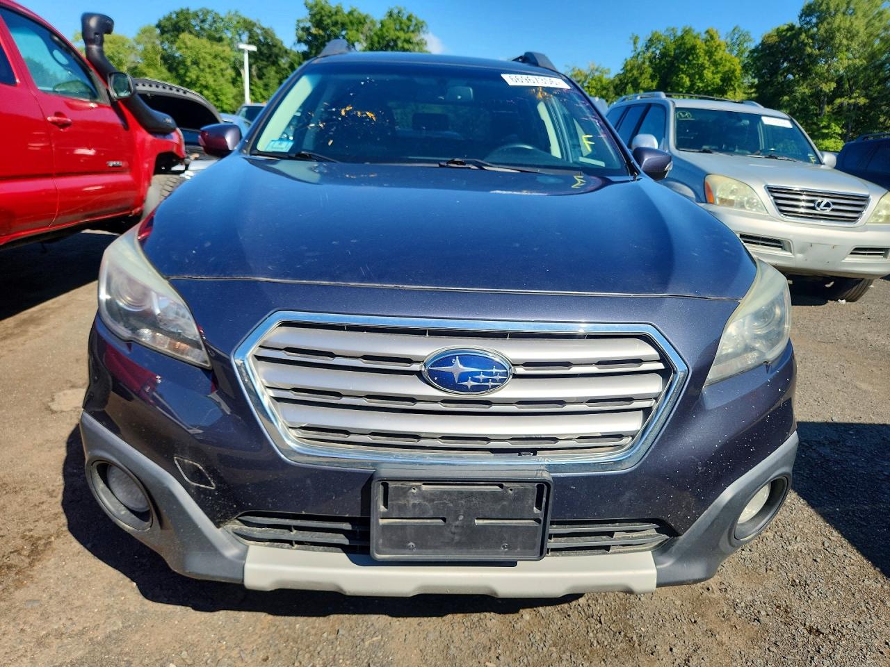 2015 Subaru Outback 2.5i Limited Gray vin: 4S4BSALC4F3267241
