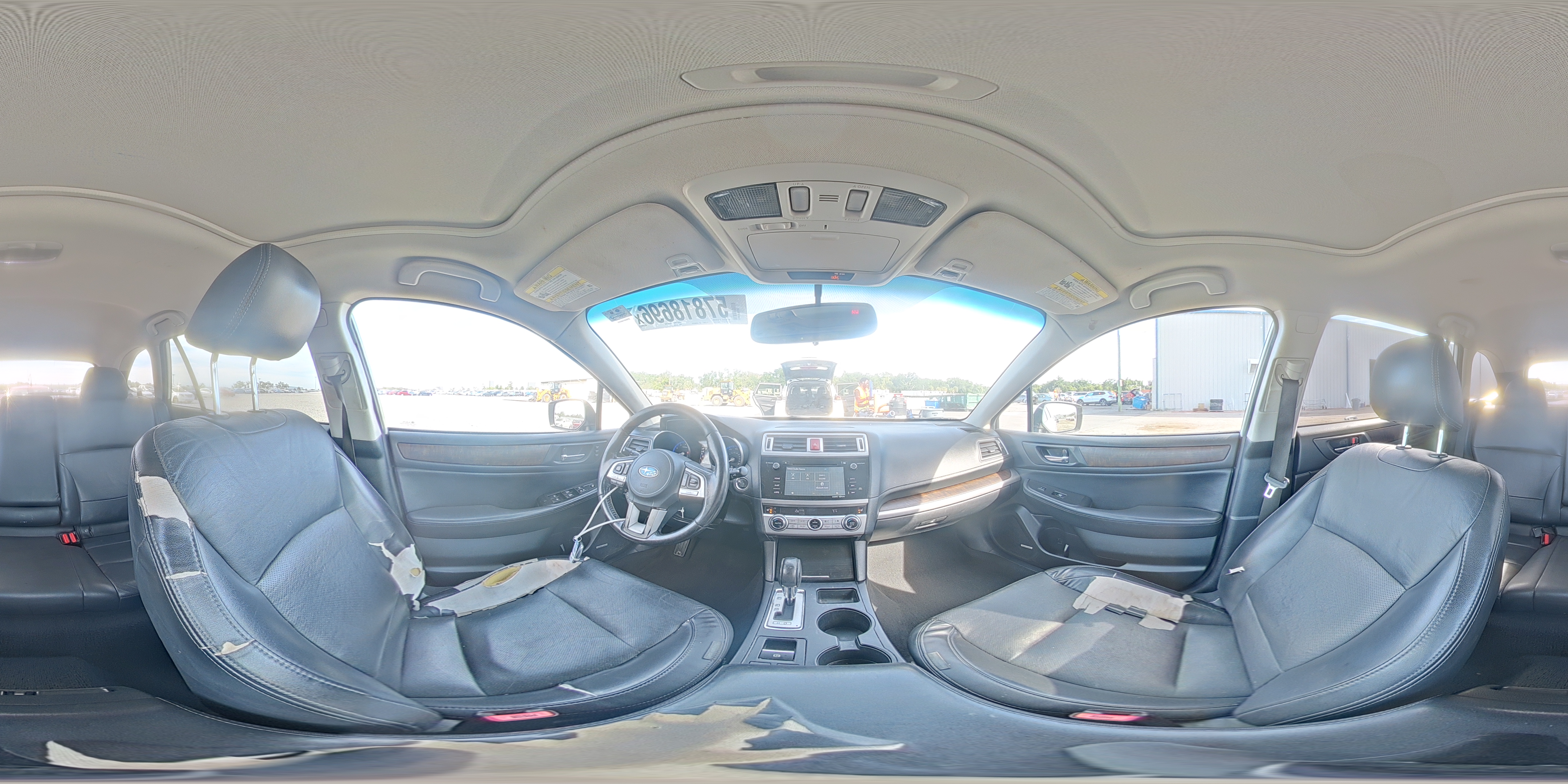 2015 Subaru Outback 2.5i Limited Белый vin: 4S4BSALC4F3326594
