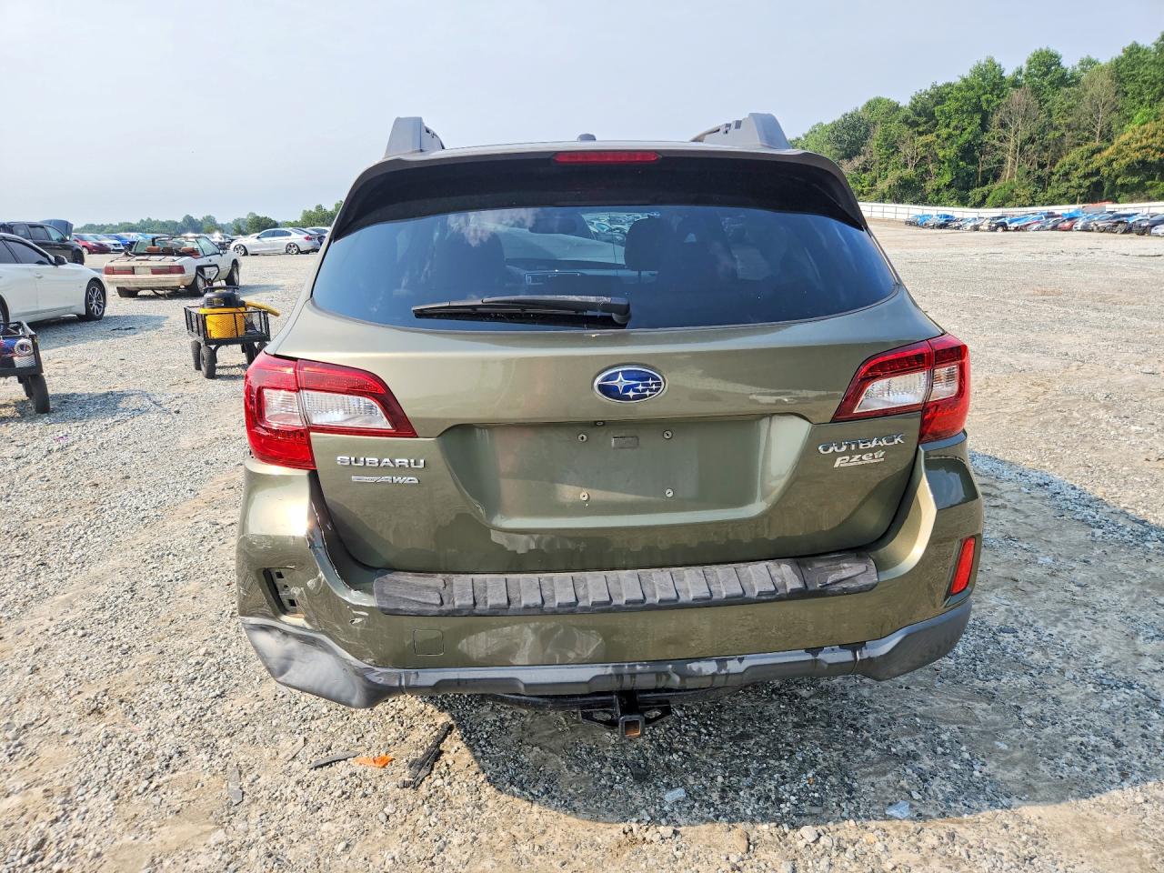 2015 Subaru Outback 2.5i Limited Green vin: 4S4BSALC5F3222762