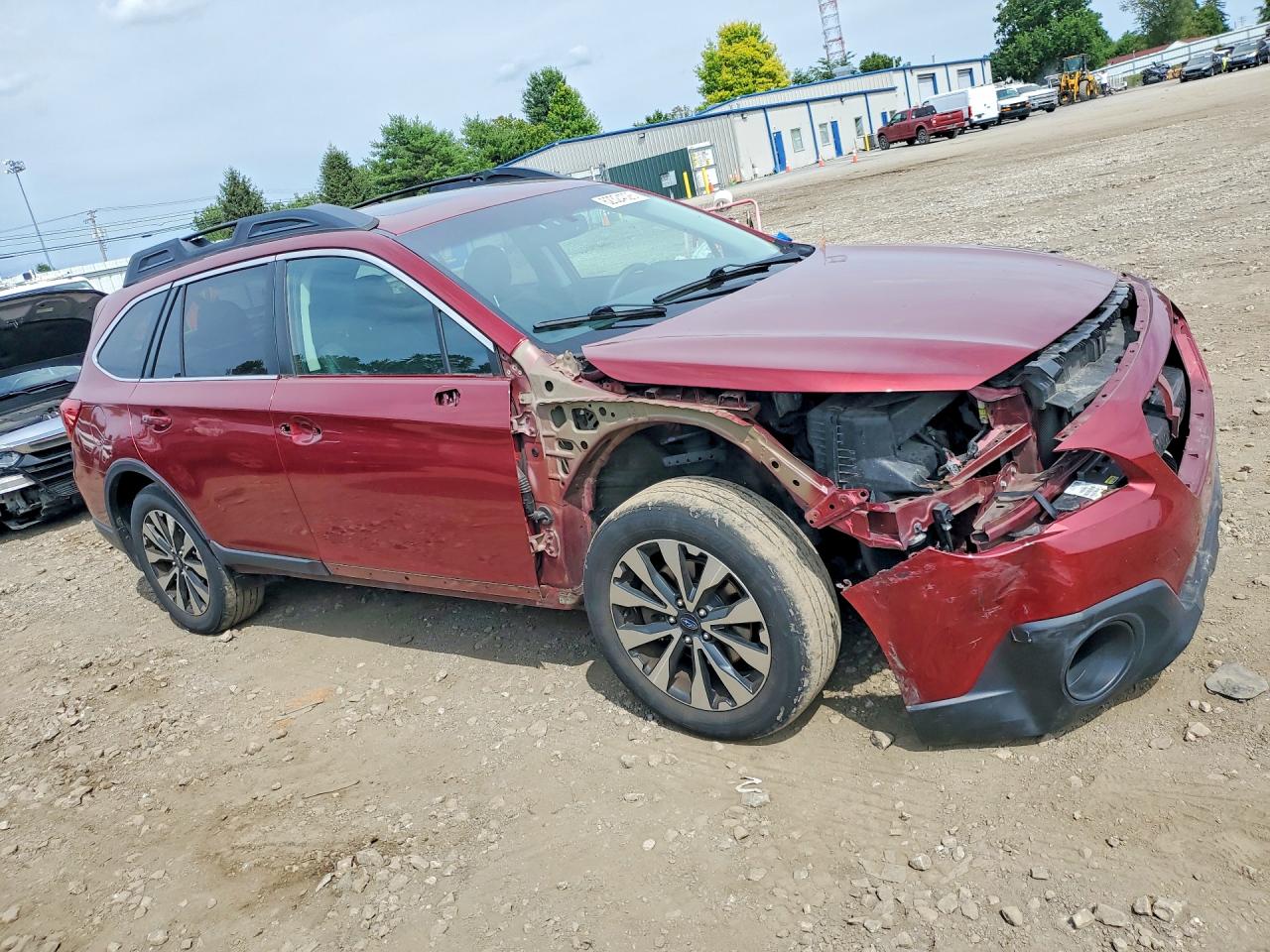 2015 Subaru Outback 2.5i Limited Красный vin: 4S4BSALC5F3260718