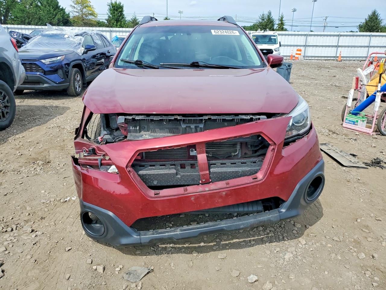 2015 Subaru Outback 2.5i Limited Красный vin: 4S4BSALC5F3260718