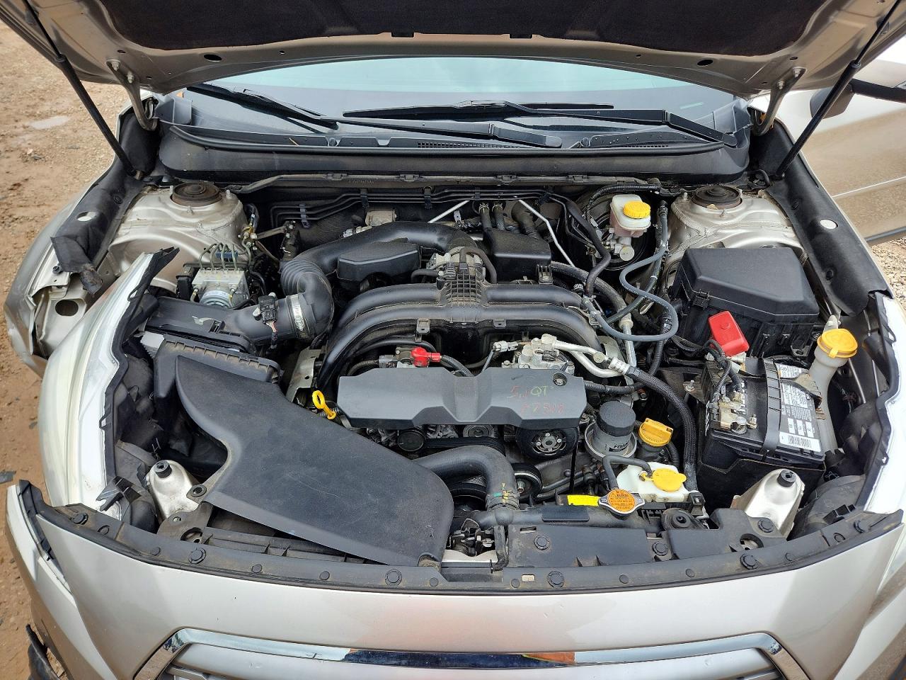 2015 Subaru Outback 2.5i Limited Бежевый vin: 4S4BSALC5F3314809