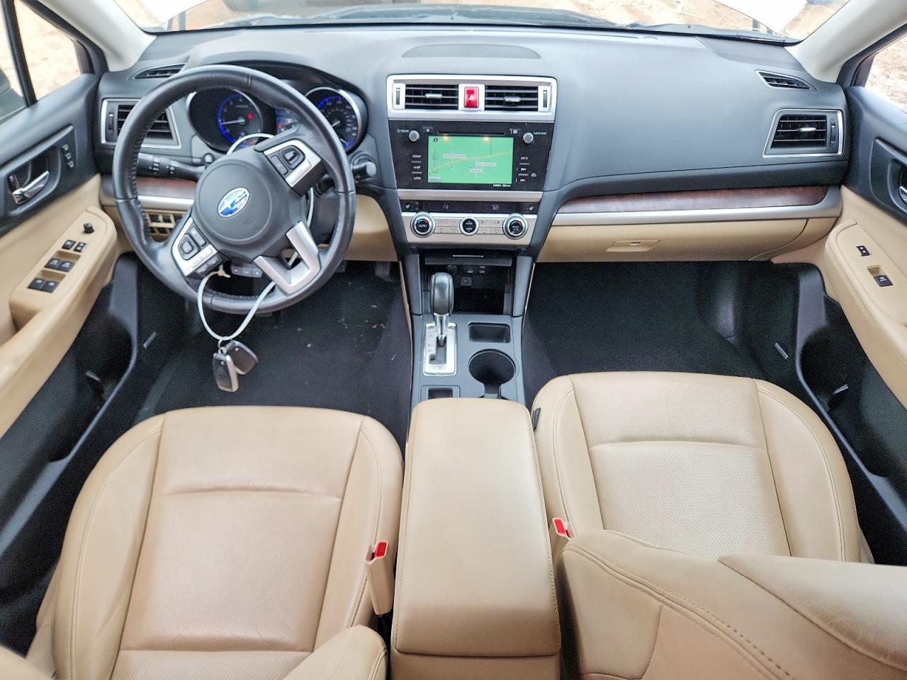 2015 Subaru Outback 2.5i Limited Бежевый vin: 4S4BSALC5F3314809