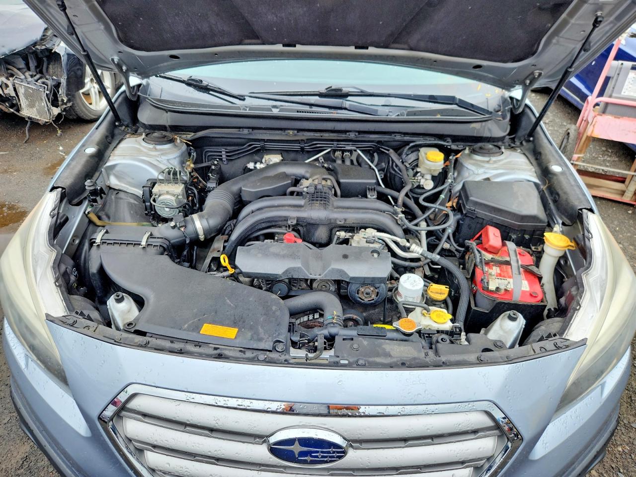 2015 Subaru Outback 2.5i Limited Blue vin: 4S4BSALC5F3348717