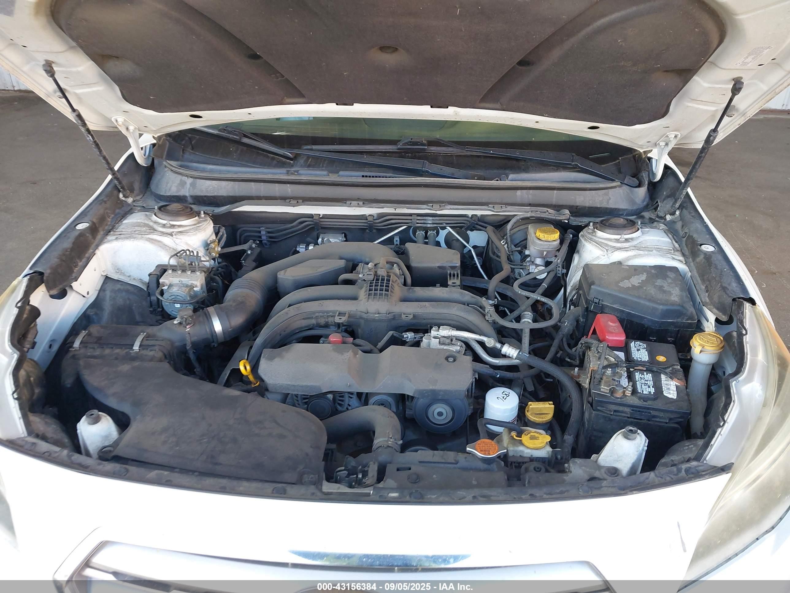 2015 Subaru Outback 2.5i Limited Белый vin: 4S4BSALC6F3259061