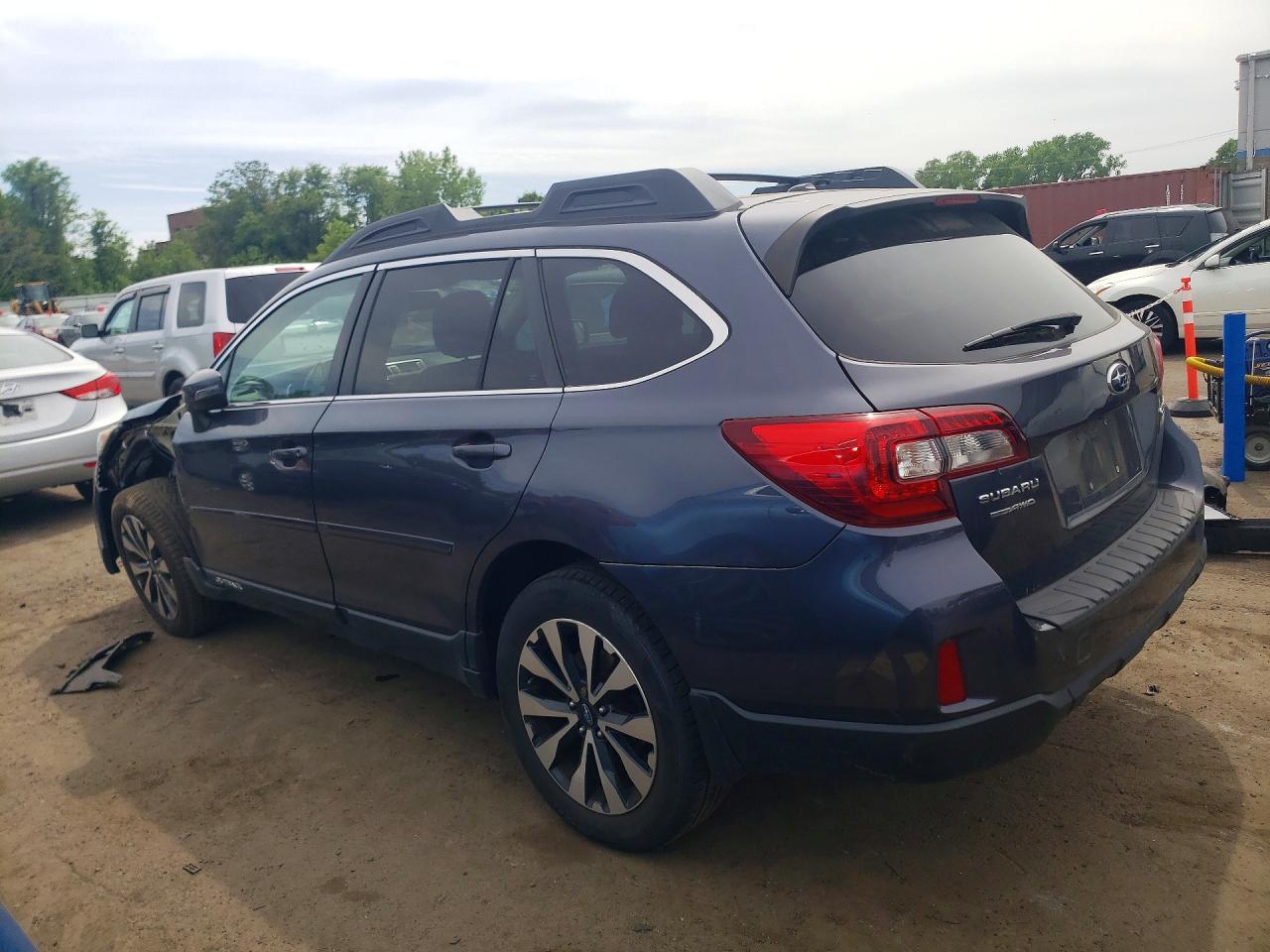 2015 Subaru Outback 2.5i Limited Серый vin: 4S4BSALC7F3224674