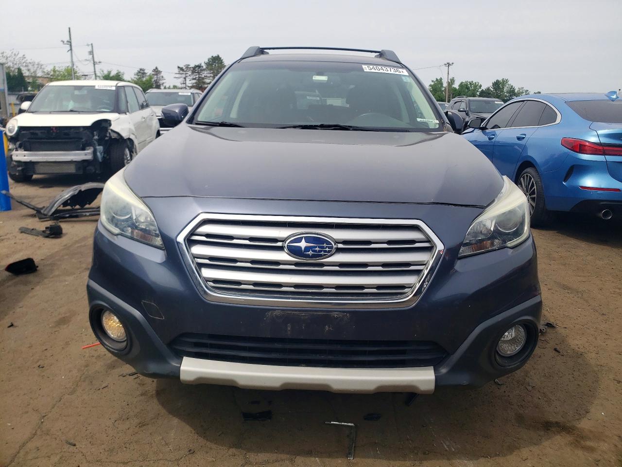 2015 Subaru Outback 2.5i Limited Серый vin: 4S4BSALC7F3224674