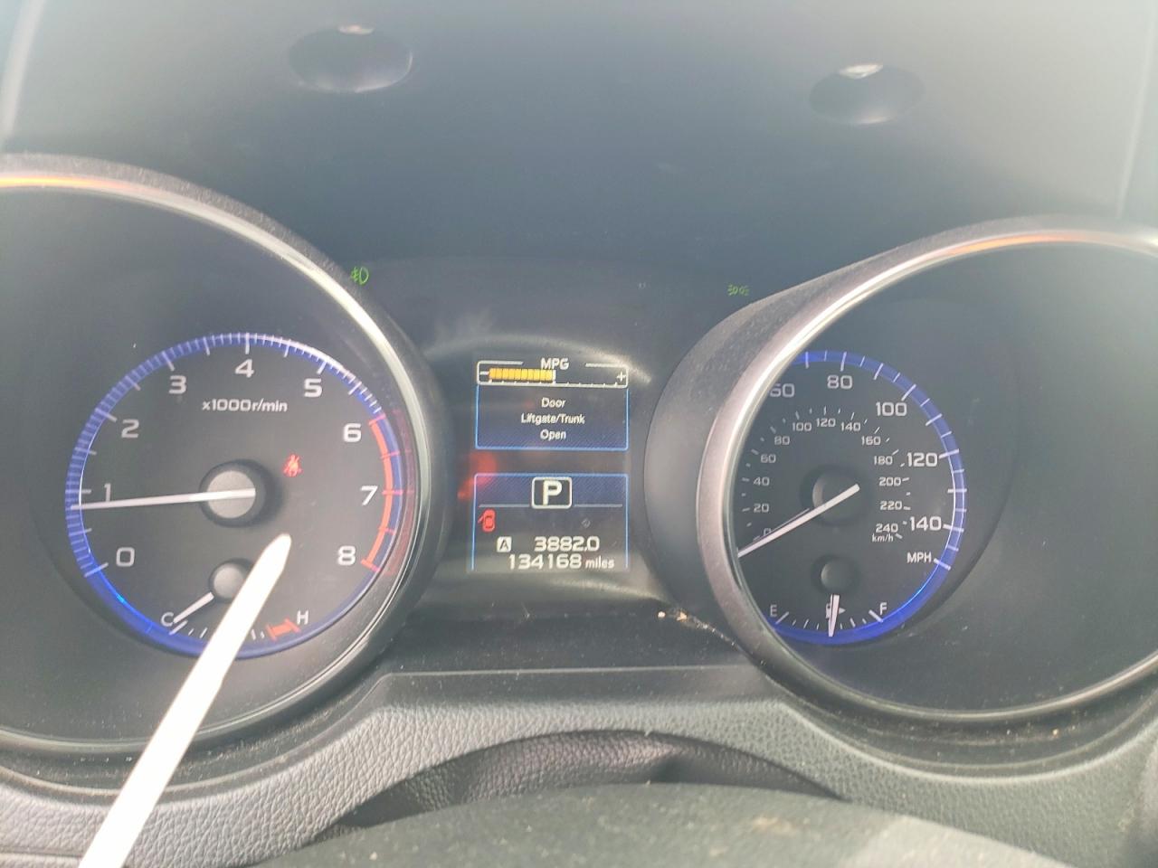2015 Subaru Outback 2.5i Limited Серый vin: 4S4BSALC7F3224674