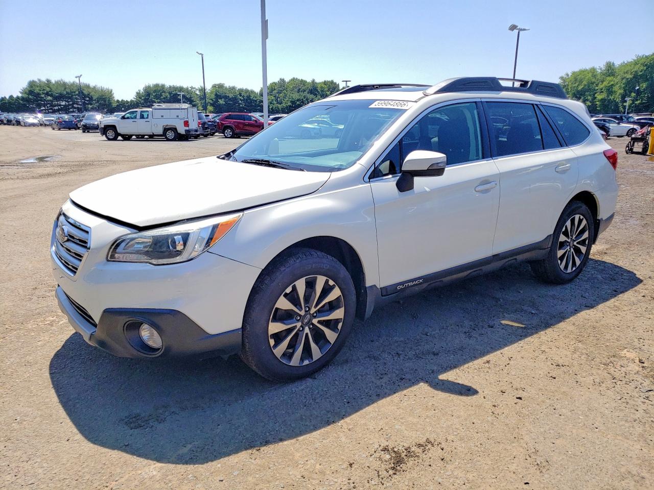 2015 Subaru Outback 2.5i Limited Белый vin: 4S4BSALC9F3216088