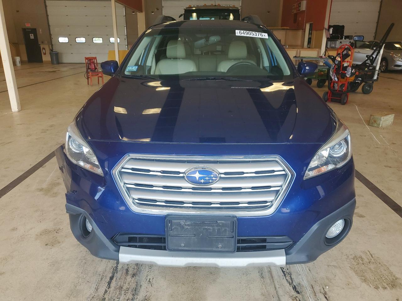 2015 Subaru Outback 2.5i Limited Blue vin: 4S4BSALC9F3256896