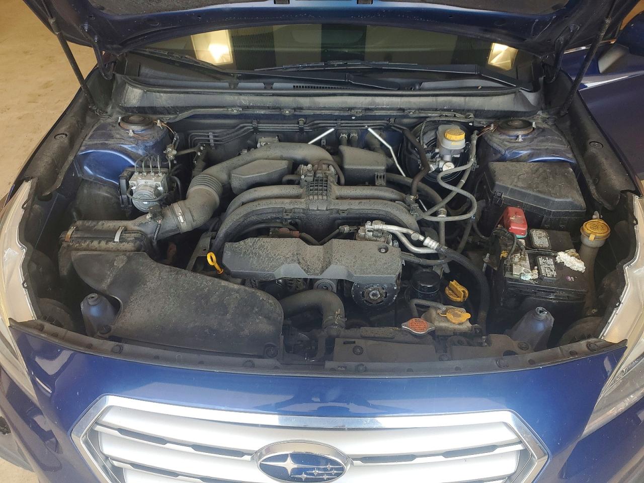 2015 Subaru Outback 2.5i Limited Blue vin: 4S4BSALC9F3256896