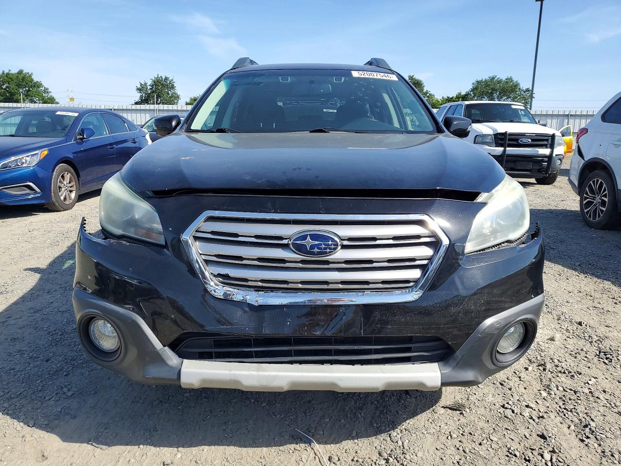 2015 Subaru Outback 2.5i Limited Black vin: 4S4BSANC0F3280484