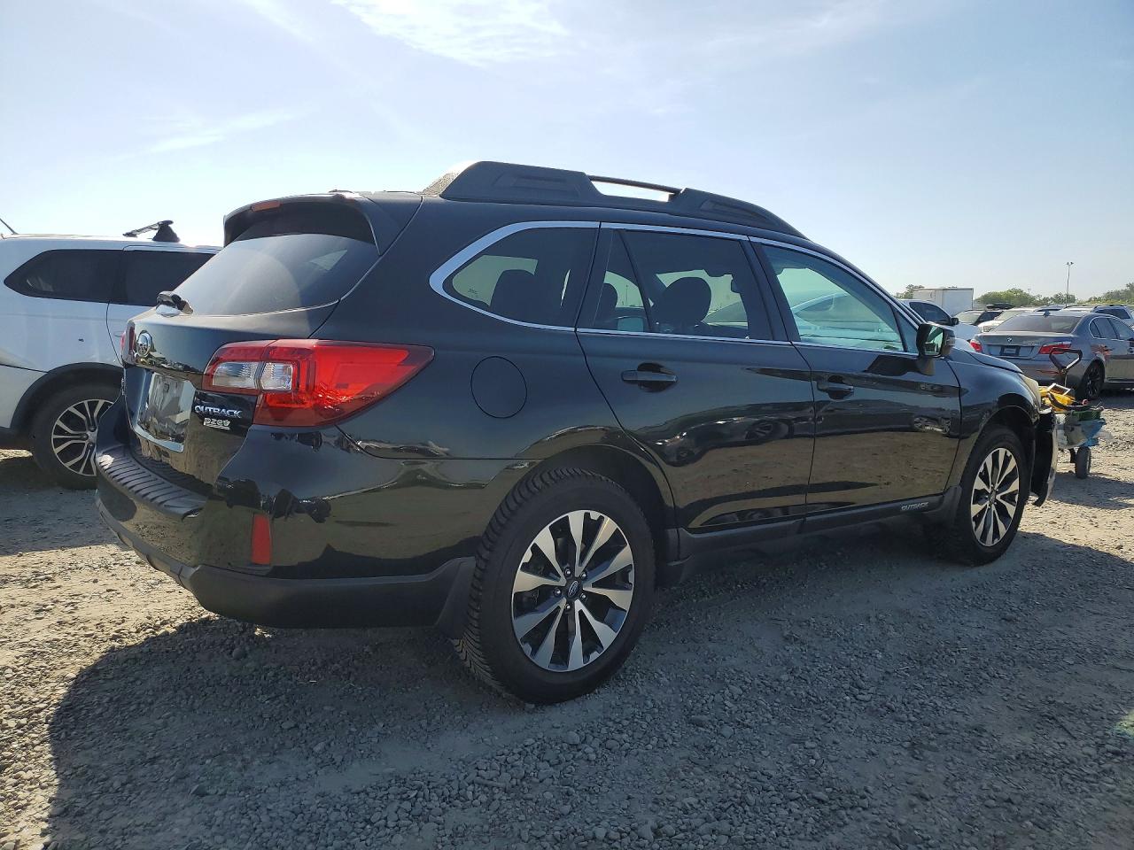 2015 Subaru Outback 2.5i Limited Black vin: 4S4BSANC0F3280484