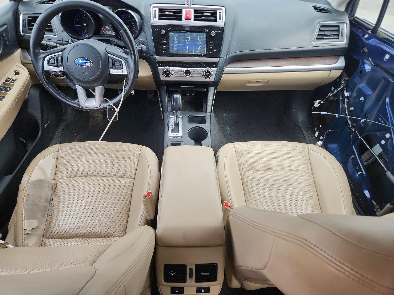 2015 Subaru Outback 2.5i Limited Blue vin: 4S4BSANC0F3285975