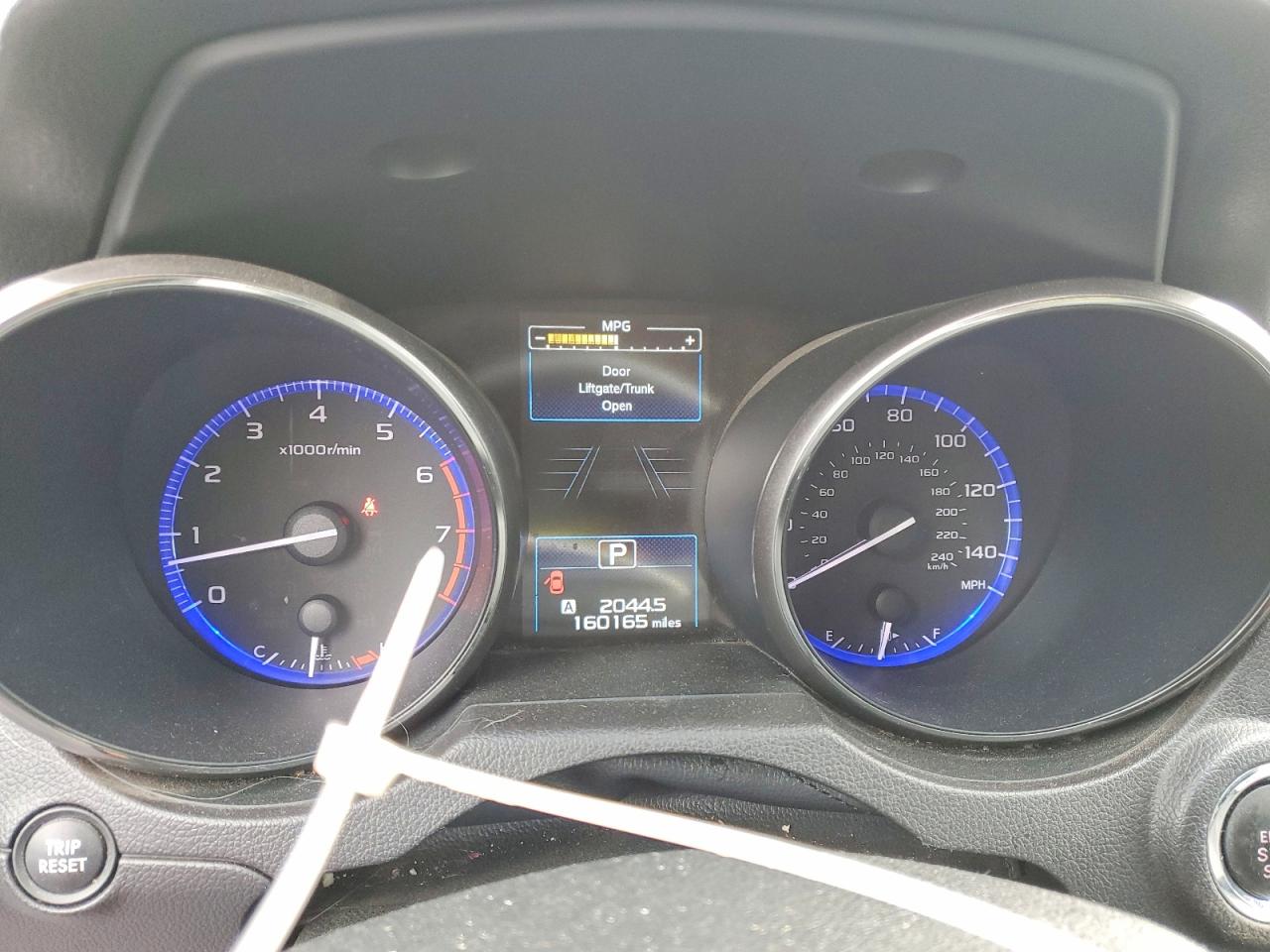 2015 Subaru Outback 2.5i Limited Blue vin: 4S4BSANC0F3288360