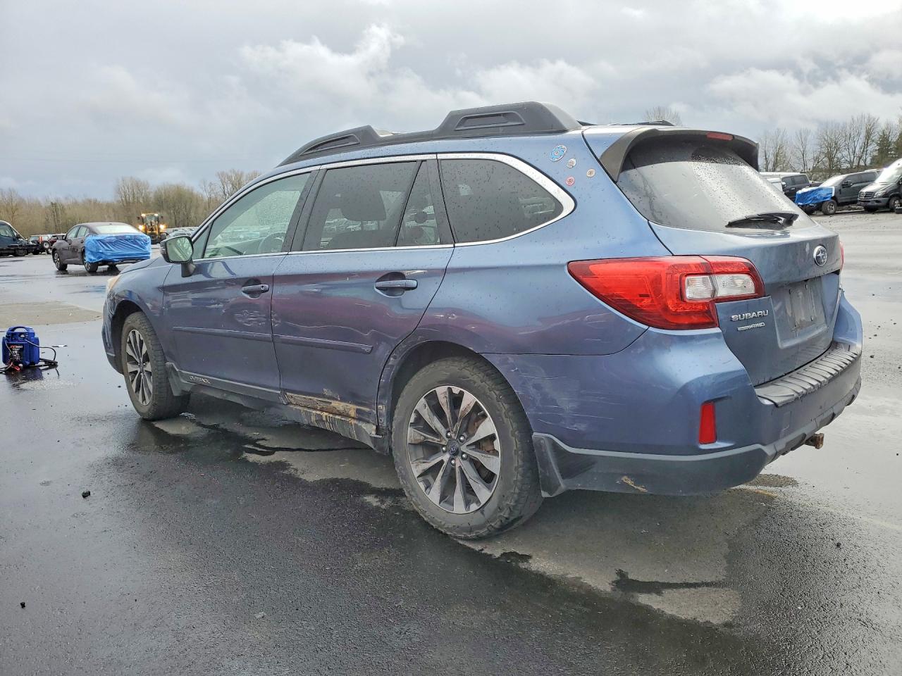 2015 Subaru Outback 2.5i Limited Blue vin: 4S4BSANC0F3288360