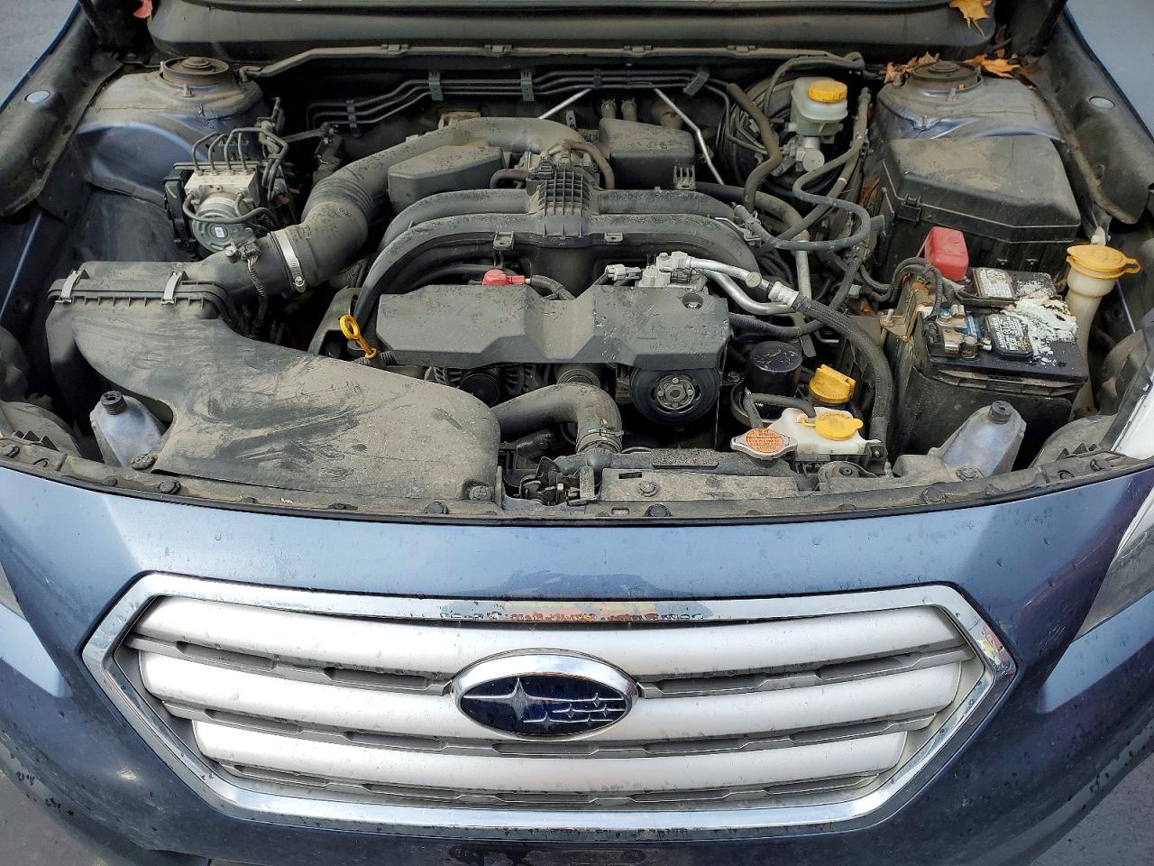 2015 Subaru Outback 2.5i Limited Blue vin: 4S4BSANC0F3288360