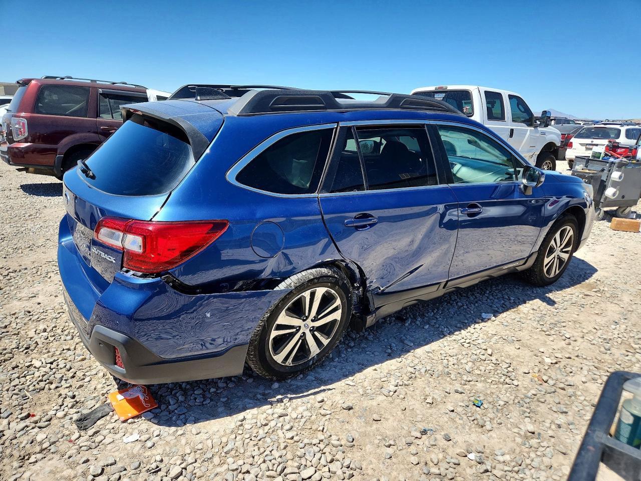 2019 Subaru Outback 2.5i Limited Blue vin: 4S4BSANC0K3355985