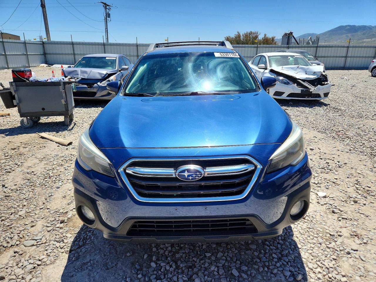 2019 Subaru Outback 2.5i Limited Blue vin: 4S4BSANC0K3355985