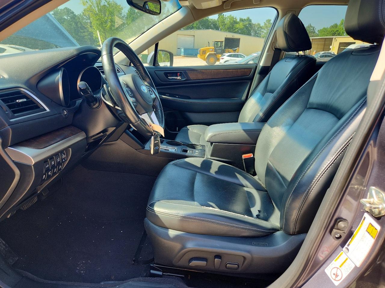 2015 Subaru Outback 2.5i Limited Gray vin: 4S4BSANC1F3318028