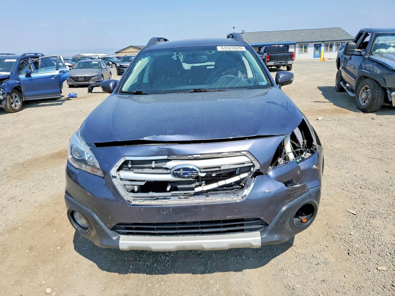 2015 Subaru Outback 2.5i Limited Blue vin: 4S4BSANC1F3329367