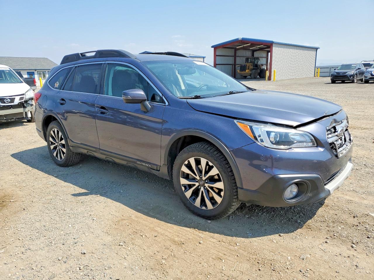 2015 Subaru Outback 2.5i Limited Blue vin: 4S4BSANC1F3329367