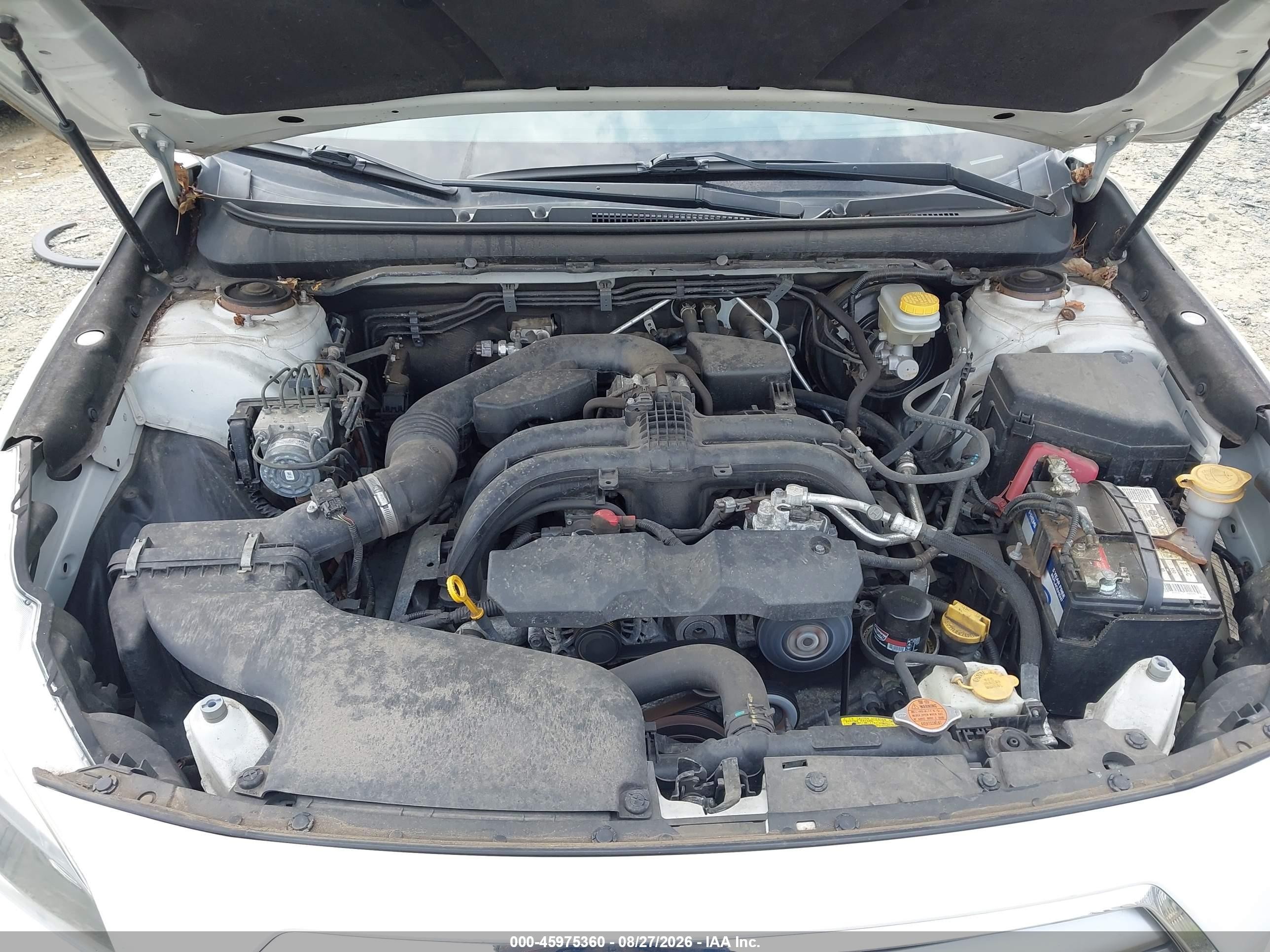 2016 Subaru Outback 2.5i Limited Белый vin: 4S4BSANC1G3214589