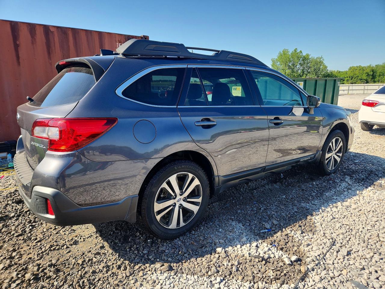 2019 Subaru Outback 2.5i Limited Серый vin: 4S4BSANC1K3392303