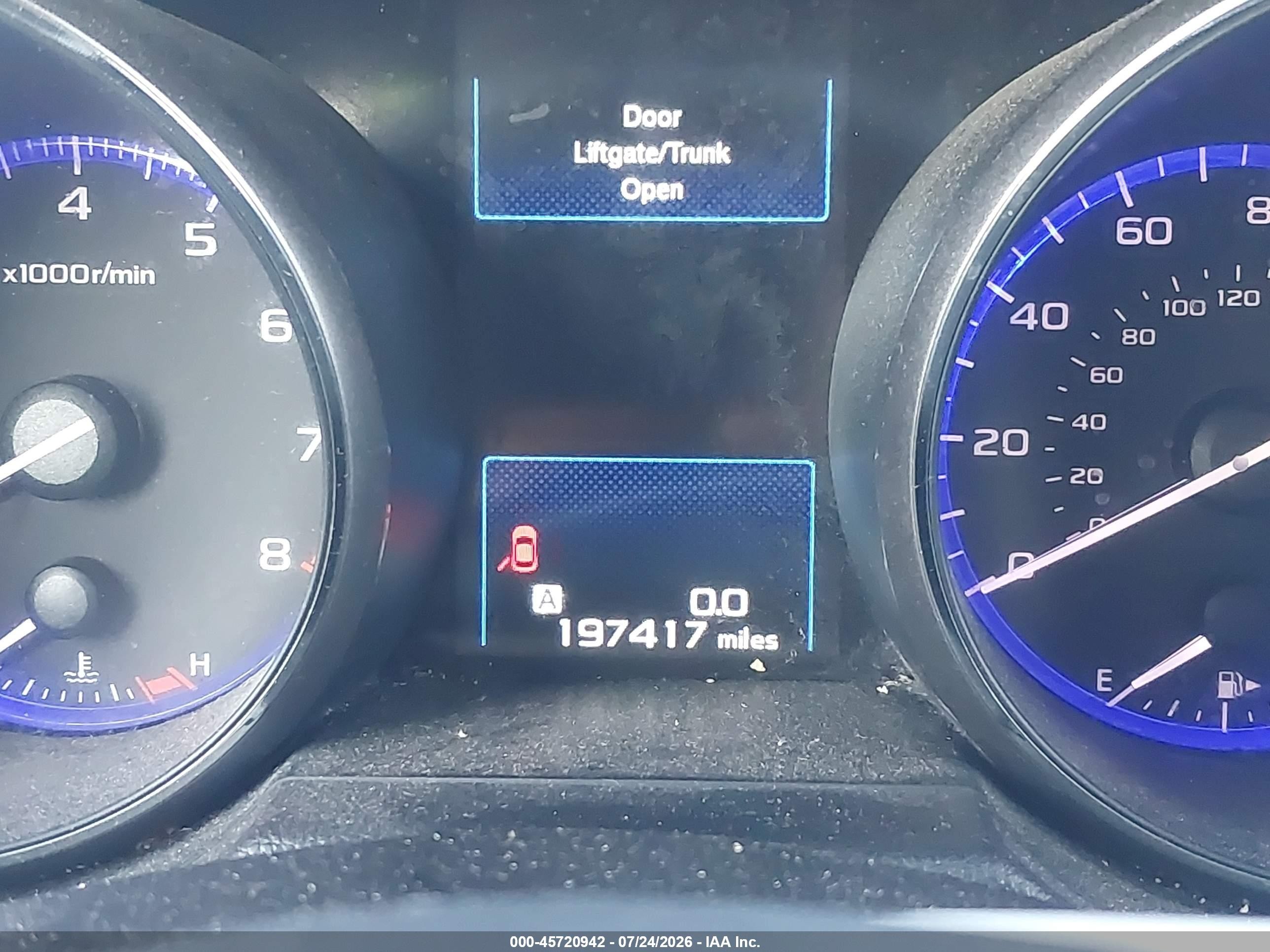 2015 Subaru Outback 2.5i Limited Blue vin: 4S4BSANC2F3258132