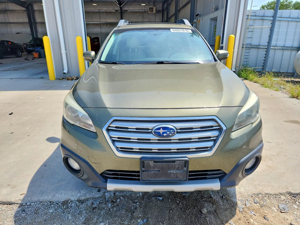 2015 Subaru Outback 2.5i Limited Зеленый vin: 4S4BSANC2F3318720