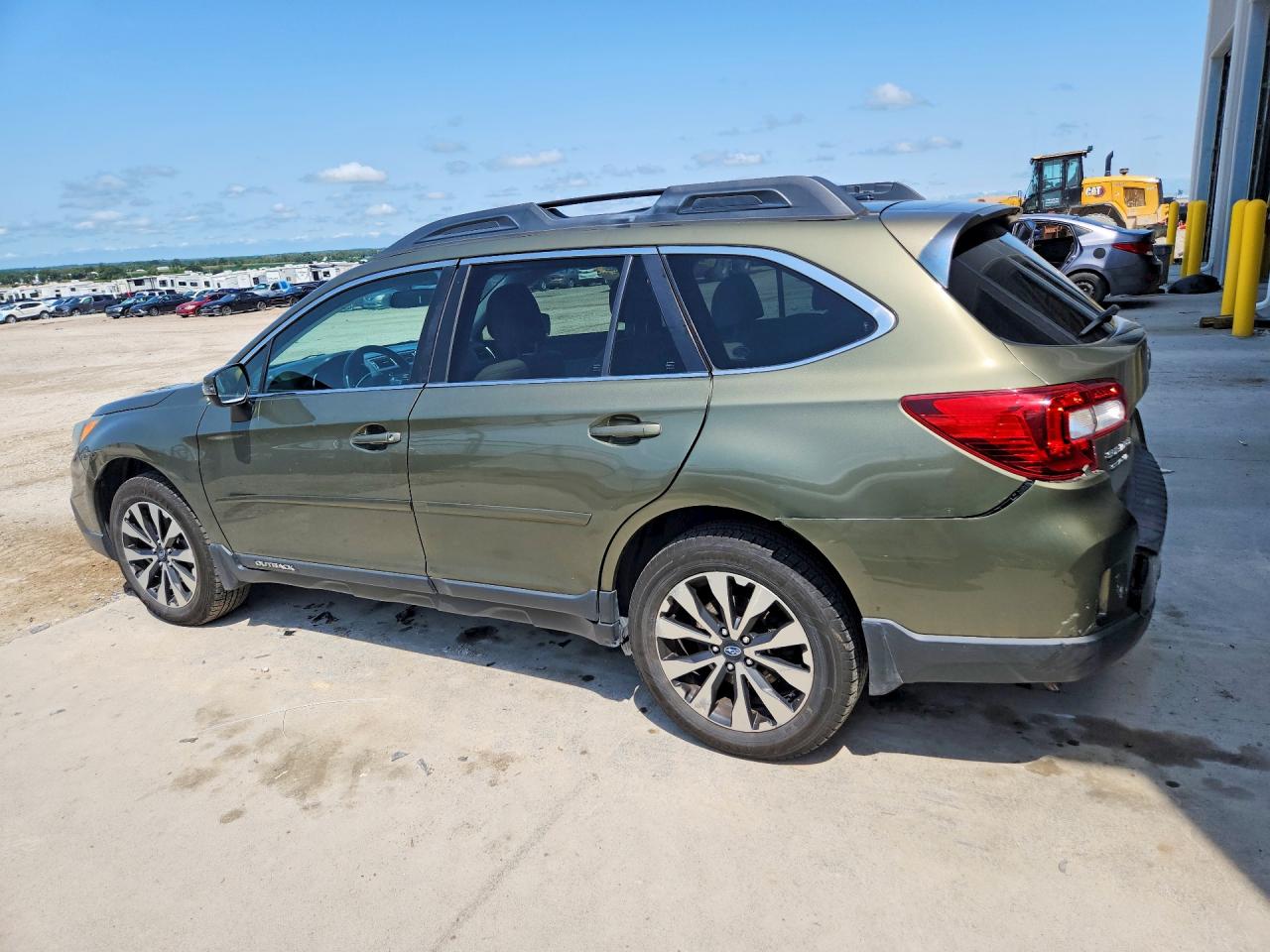 2015 Subaru Outback 2.5i Limited Зеленый vin: 4S4BSANC2F3318720