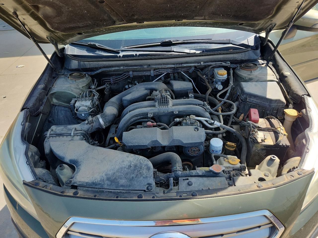 2015 Subaru Outback 2.5i Limited Зеленый vin: 4S4BSANC2F3318720