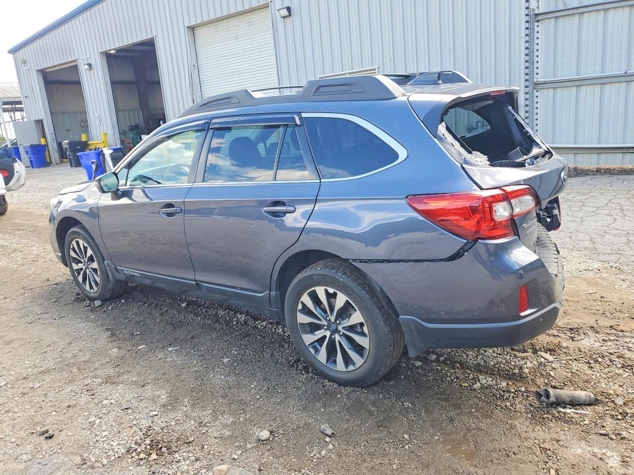 2017 Subaru Outback 2.5i Limited Gray vin: 4S4BSANC2H3341708