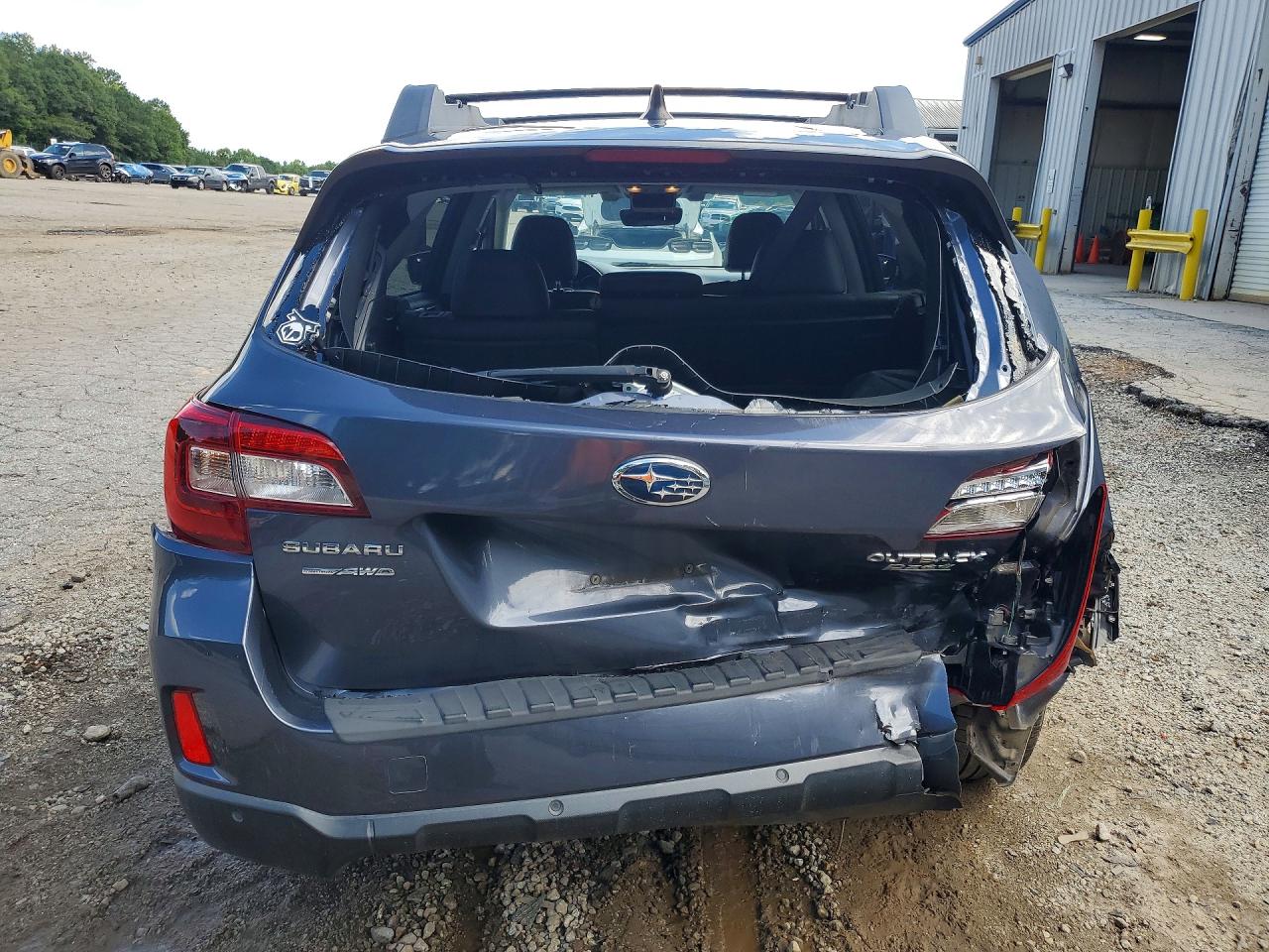 2017 Subaru Outback 2.5i Limited Gray vin: 4S4BSANC2H3341708