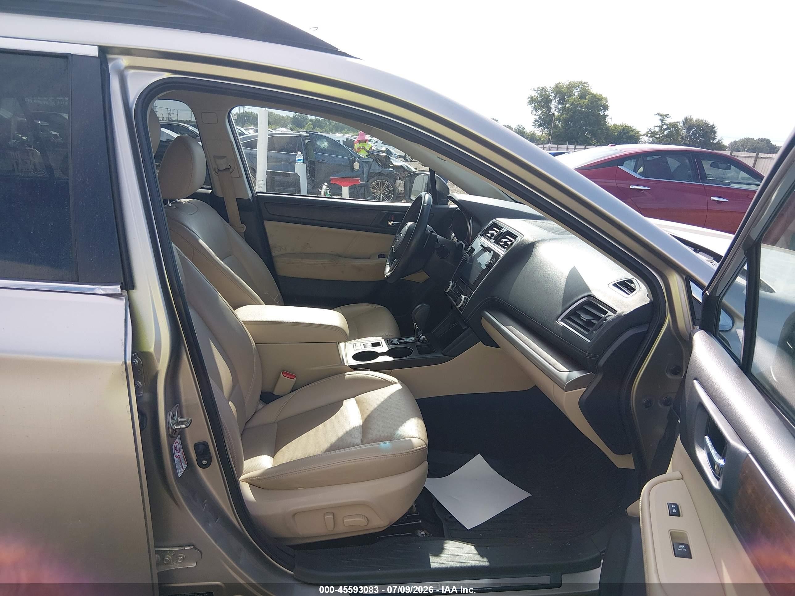 2019 Subaru Outback 2.5i Limited Gray vin: 4S4BSANC2K3245228