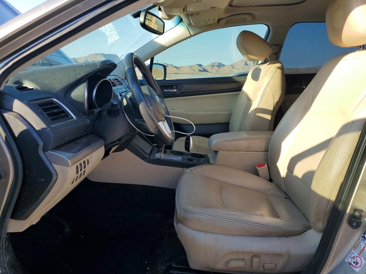 2015 Subaru Outback 2.5i Limited Gray vin: 4S4BSANC3F3271827