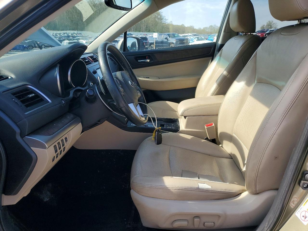 2015 Subaru Outback 2.5i Limited Green vin: 4S4BSANC3F3322713