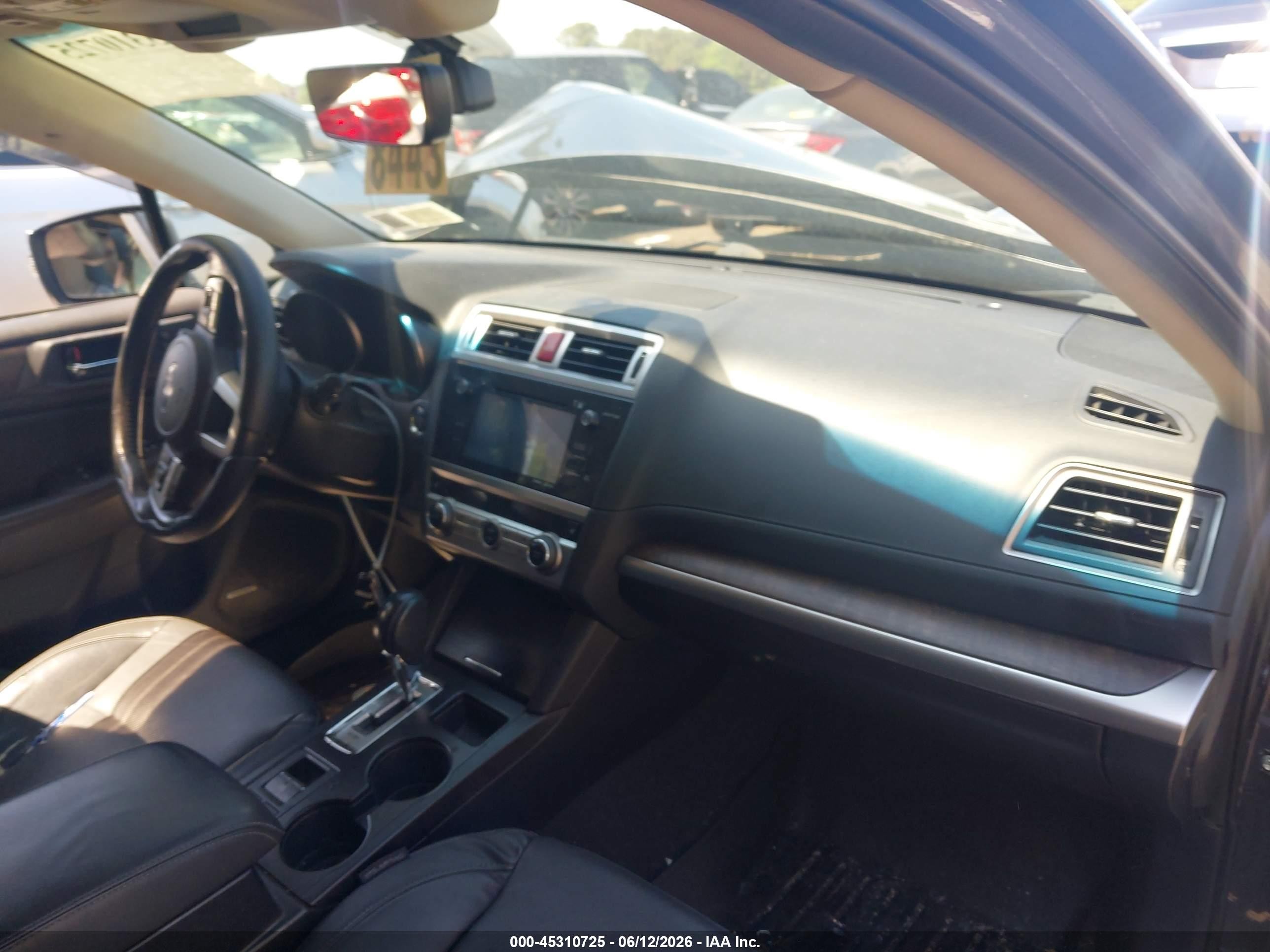 2017 Subaru Outback 2.5i Limited Gray vin: 4S4BSANC3H3276481