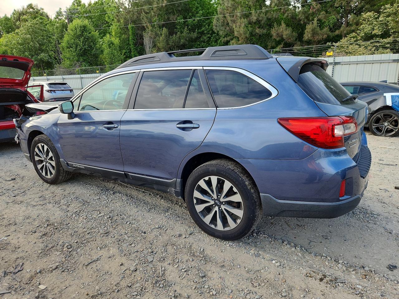 2015 Subaru Outback 2.5i Limited Blue vin: 4S4BSANC4F3246774