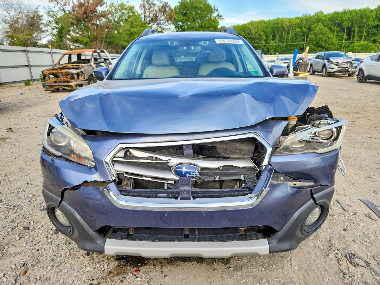 2015 Subaru Outback 2.5i Limited Blue vin: 4S4BSANC4F3246774