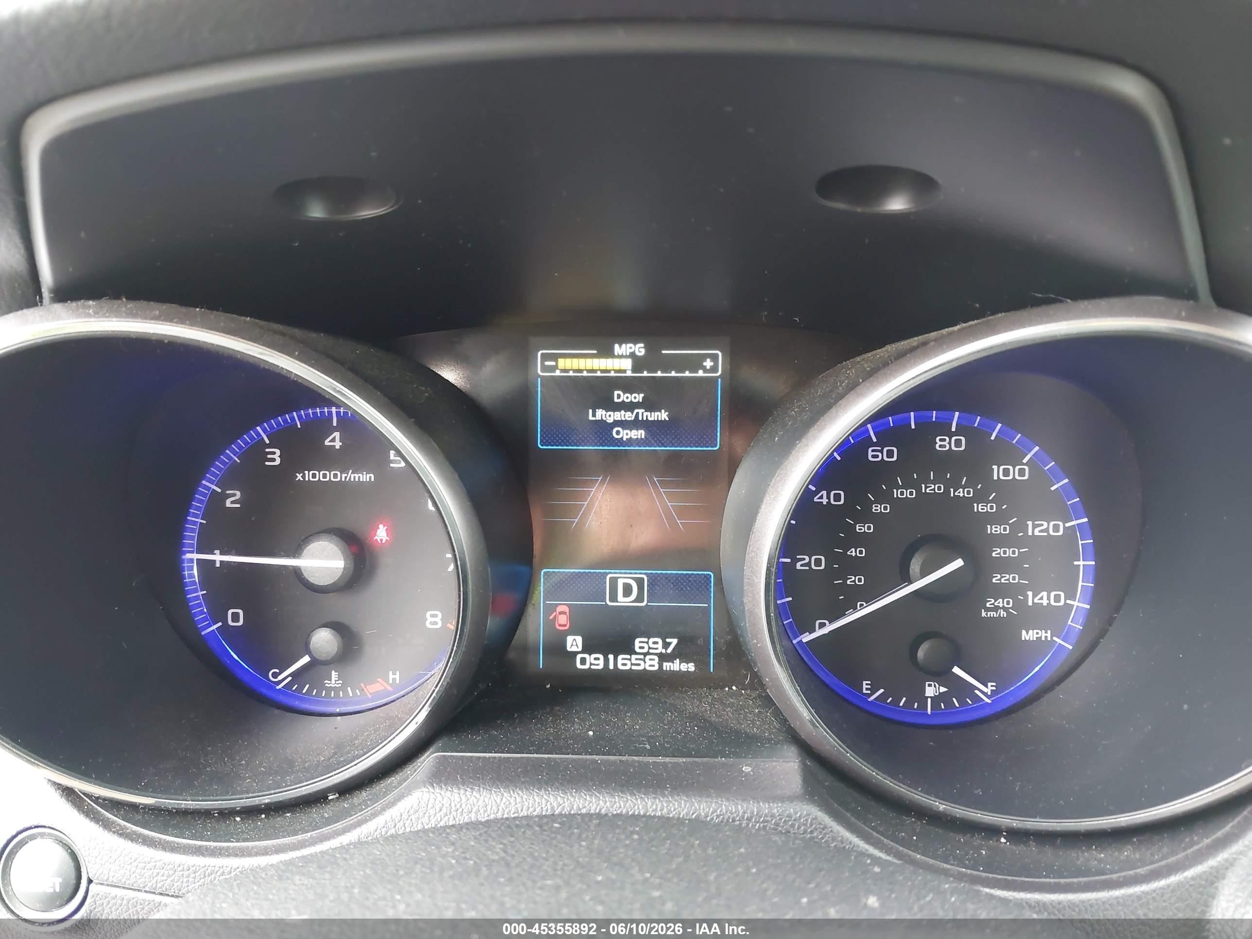 2015 Subaru Outback 2.5i Limited Green vin: 4S4BSANC4F3274199