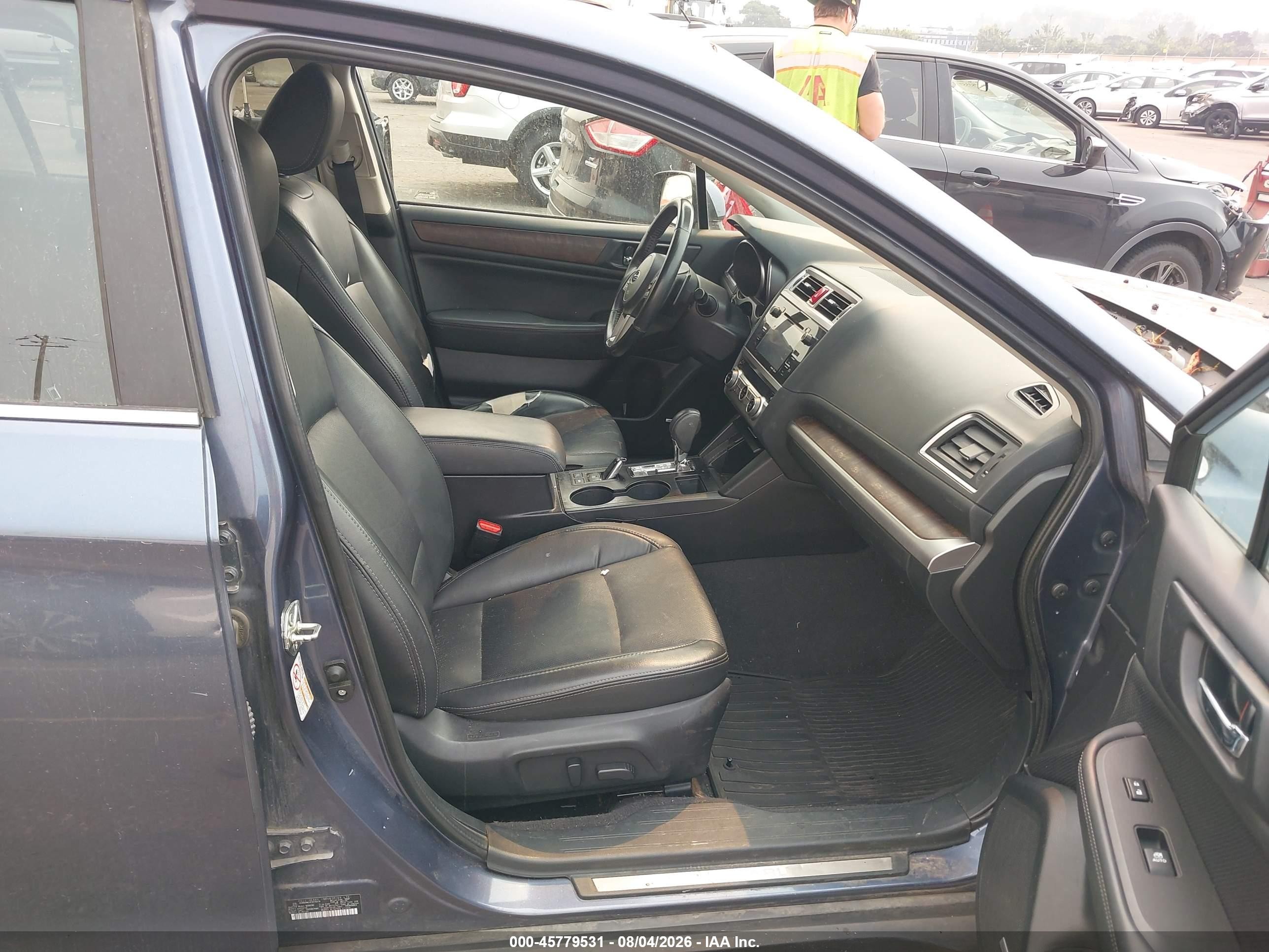 2015 Subaru Outback 2.5i Limited Blue vin: 4S4BSANC4F3310215