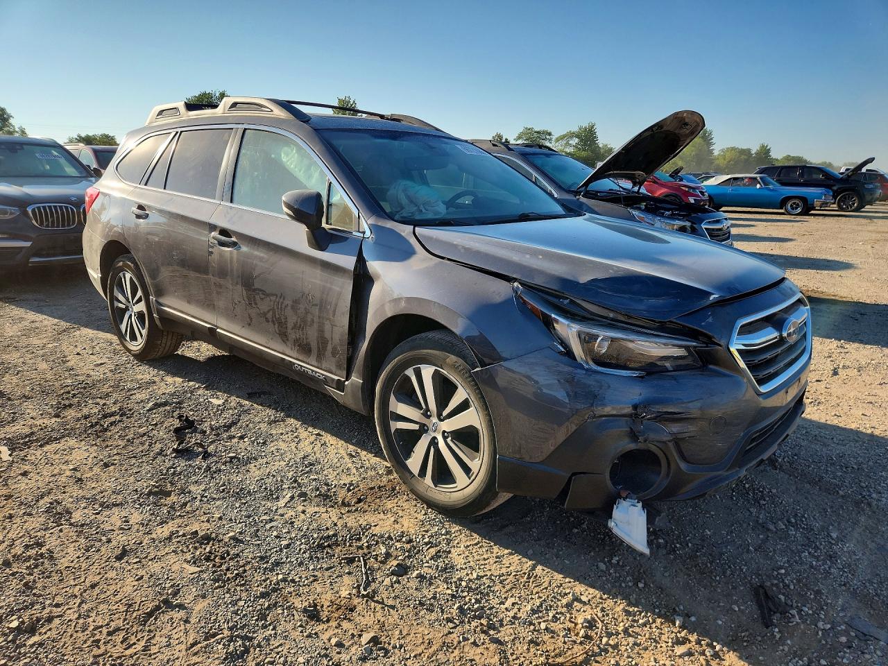 2019 Subaru Outback 2.5i Limited Серый vin: 4S4BSANC4K3286816