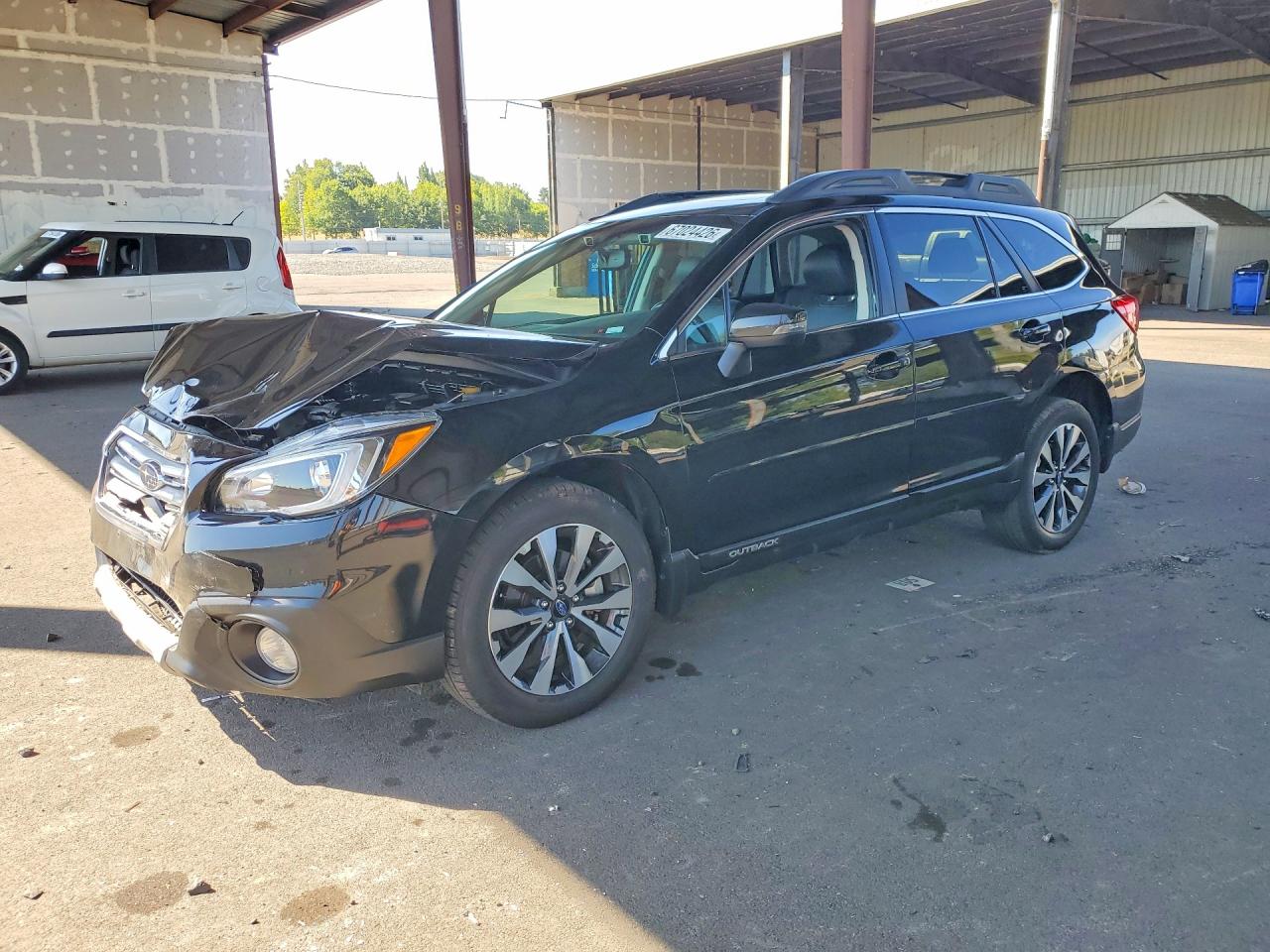 2015 Subaru Outback 2.5i Limited Black vin: 4S4BSANC5F3242619