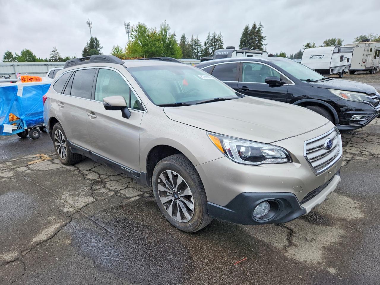 2017 Subaru Outback 2.5i Limited Tan vin: 4S4BSANC5H3343274